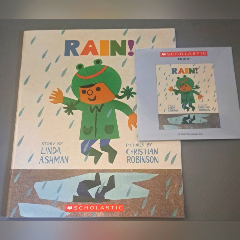 New Scholastic 'RAIN!' Children's Book and CD Set